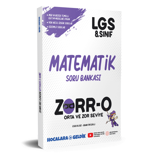 ZORR-O 8. Sınıf LGS Matematik Soru Bankası
