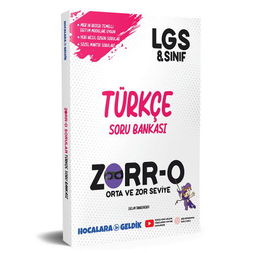 ZORR-O 8. Sınıf LGS Türkçe Soru Bankası